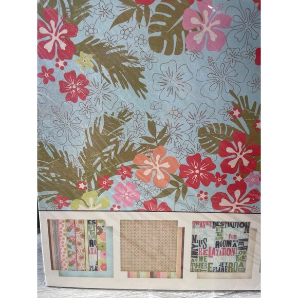 Making Memories Tropical Designs Great Escape Scrapbook Paper Double-Sided - Picture 2 of 5
